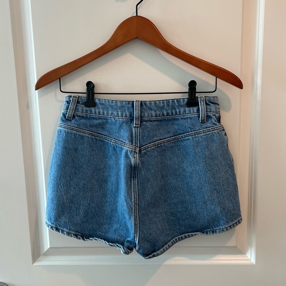 Sandro Paris Two-Toned Denim Shorts - Picture 5 of 13